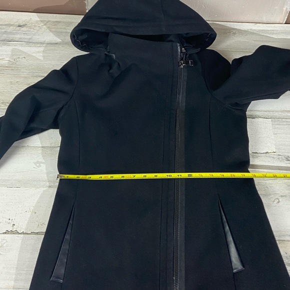 Calvin Klein Wool Zip Up Coat - Picture 12 of 15